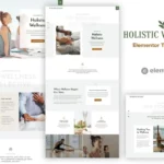 Mua Holistic Welness - Alternative Health Elementor Template Kit giá rẻ