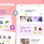 Tải HoneyBae - Baby Shop Ecommerce Elementor Pro Template Kit mới nhất