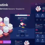 Tải Hostink - Hosting Services Elementor Template Kit mới nhất