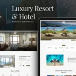 Tải Hotel Mercure - Luxury Resort & Hotel Elementor Template Kit mới nhất