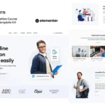 Tải iLearn - Online Education Course Elementor Template Kit mới nhất