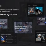Tải Impress - Digital Marketing Agency & Portfolios Elementor Template Kit mới nhất