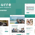 Tải Insurre - Insurance Agency Elementor Template Kit mới nhất