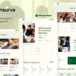 Mua Insurve - Insurance Business Agency Elementor Template Kit giá rẻ