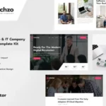 Tải inTechzo - Startup & IT Company Elementor Template Kit mới nhất