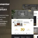 Mua Interiokit - Interior Design & Architecture Elementor Template Kit giá rẻ