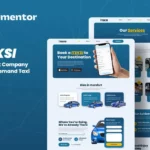 Mua Iteksi - Transport Company & Taxi App Elementor Template Kit giá rẻ