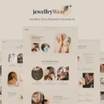Mua JewellryWear - eCommerce Elementor Template kit giá rẻ