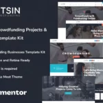Tải Jitsin - Crowdfunding Projects & Charity Template Kit mới nhất
