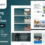 Tải Joggity - Marathon Race & Running Elementor Template Kit mới nhất