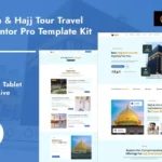Mua Kaba - Umrah & Hajj Tour Travel Elementor Pro Template Kit giá rẻ