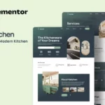 Tải Ketchen - Modern Kitchen Elementor Template Kit mới nhất