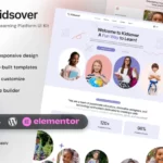 Tải Kidsover- Children’s Learning Platform Elementor Template Kit mới nhất