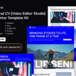 Tải KlipSeni - Personal CV Video Editor Elementor Template Kit mới nhất