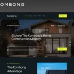 Mua Kombong - Modern Real Estate Agent Elementor Template Kit giá rẻ