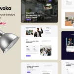 Mua Kowoka - Coworking Space Rent Elementor Kit giá rẻ