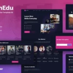 mua LearnEdu - Education & Online Learning Elementor Template Kit