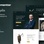 Mua Legalix – Lawyer and Attorney Elementor Template Kit giá rẻ
