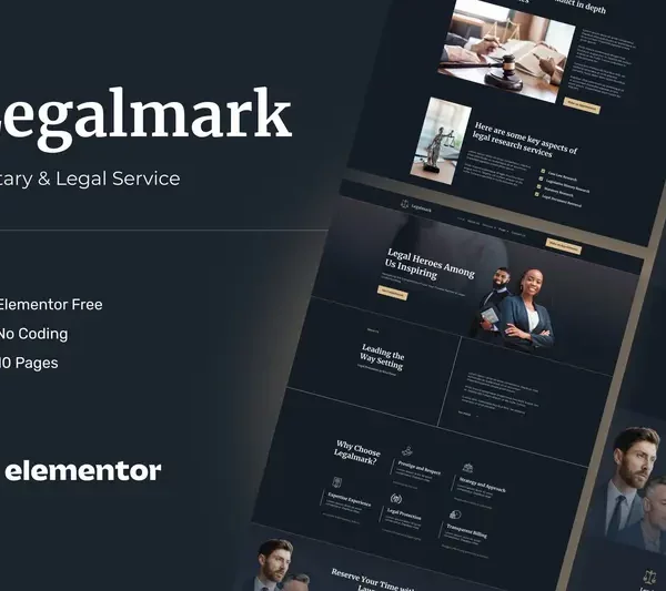 Tải LegalMark - Notary & Legal Service Template Kit mới nhất