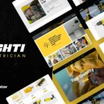Tải Lighti - Electrician Elementor Pro Template Kit mới nhất