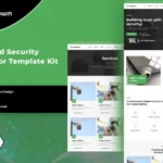 Tải Lockdown - CCTV & Security Elementor Template Kit mới nhất