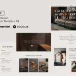 Tải Lodge - Hotel & Resort Elementor Template Kit mới nhất