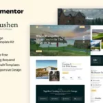 Tải Lushen - Nature Cottage Elementor Template Kit mới nhất