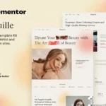 Mua Maquille – Makeup Artist & Hair Stylist Elementor Template Kit giá rẻ