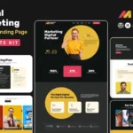 Mua Marketiverse – Digital Marketing Services Landing Page Elementor Template Kit giá rẻ
