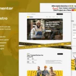 Tải Mastro - Handyman Services Elementor Template Kit mới nhất