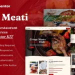 Tải Meati - Meat Restaurant Elementor Template Kit mới nhất