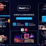 mua Meetfair - Event & Conference Elementor Template Kit