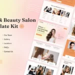 Tải Melier | Hair & Beauty Salon Elementor Template Kit mới nhất