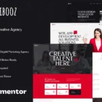 Tải Mibooz - Creative Agency Elementor Template Kit mới nhất