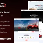 Mua Motorx - Car Rental Elementor Template Kit giá rẻ