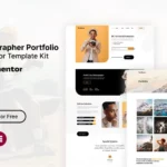 Mua MyShoot - Photographer Portfolio Elementor Template Kit giá rẻ