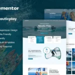 mua NauticPlay - Water Sports & Surfing Elementor Pro Template Kit