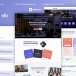 mua NextConfo - Events & Conference Elementor Pro Template Kit