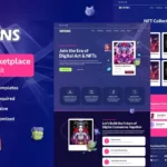Mua NFTONS - NFT Service & Crypto Currency Elementor Template Kit giá rẻ