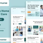 Mua Novnurse - Elderly & Senior Care Services Elementor Template Kit giá rẻ