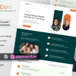 Tải NuraCare - Mental Health Clinic Elementor Template Kit mới nhất