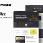 Tải Oilee - Oil Company & Industrial Company Elementor Template Kit mới nhất