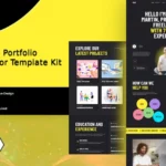 Tải Omio - Modern Personal Portfolio Elementor Template Kit mới nhất