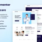 Mua Opticare – Optometrist & Eye Care Elementor Template Kit giá rẻ