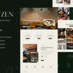 Mua Oruzen - Restaurant & Cafe Elementor Template Kit giá rẻ