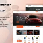 Mua OtoPlaza - Auto Parts Store & Accessories Elementor Pro Template Kit giá rẻ