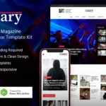 Tải Oxary – News & Magazine Elementor Template Kit mới nhất