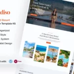 Paradiso - Hotel & Resort Elementor Template Kit