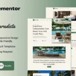 Mua Paradista - Luxurious Accommodation Elementor Template Kit giá rẻ