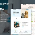 Tải PawsPlus - Pet Care & Veterinary Elementor Template Kit mới nhất